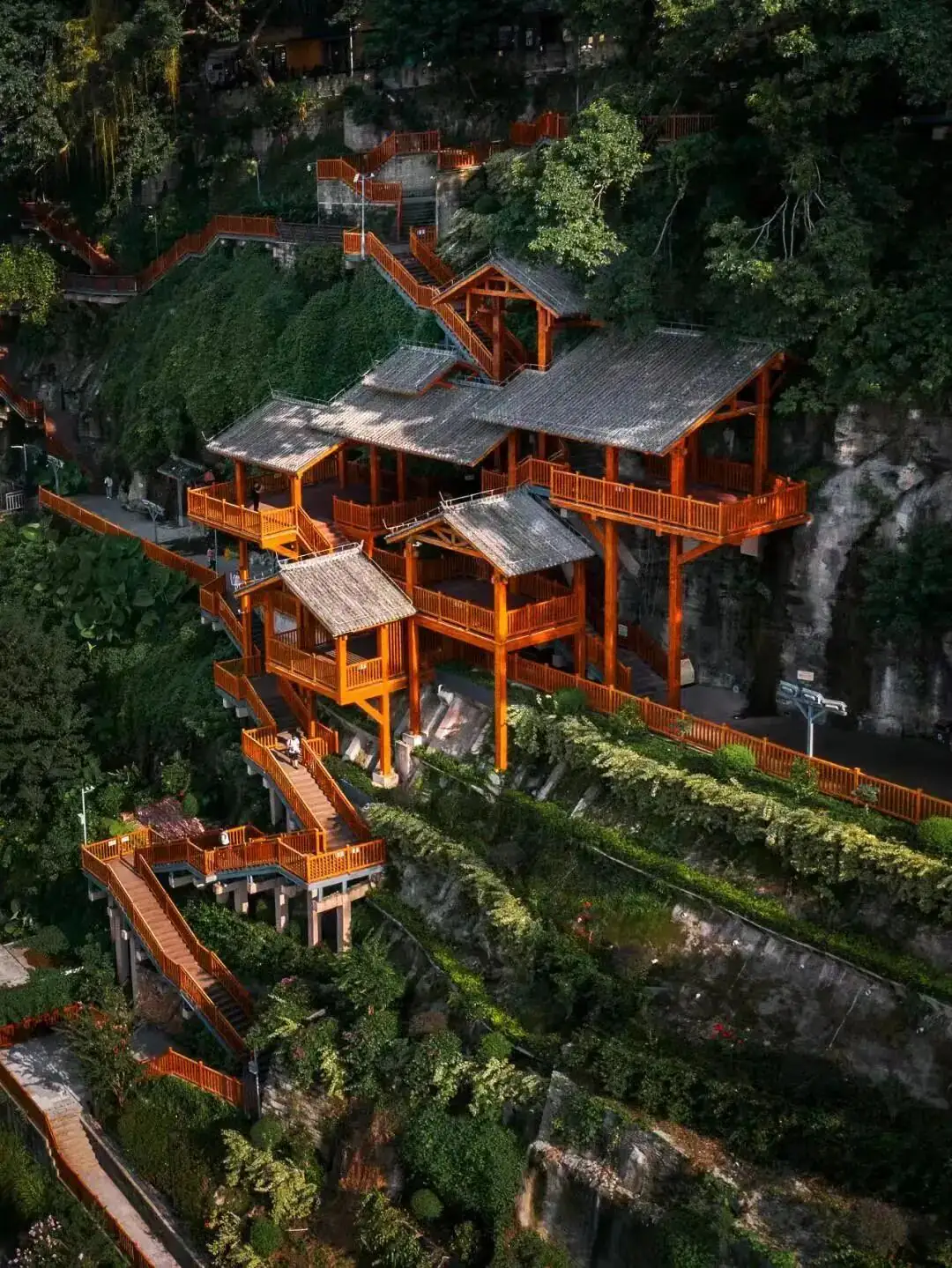 巴渝径·戴家巷段实景示意